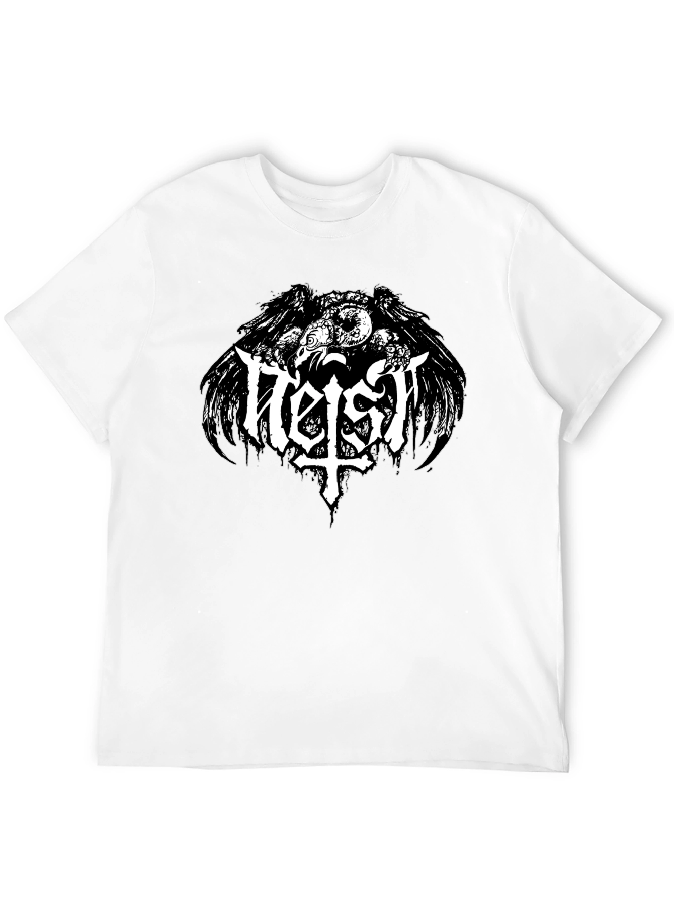 Heist Black Metal Band T-Shirt - Dark Graphic Tee
