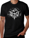 Heist Black Metal Band T-Shirt - Dark Graphic Tee