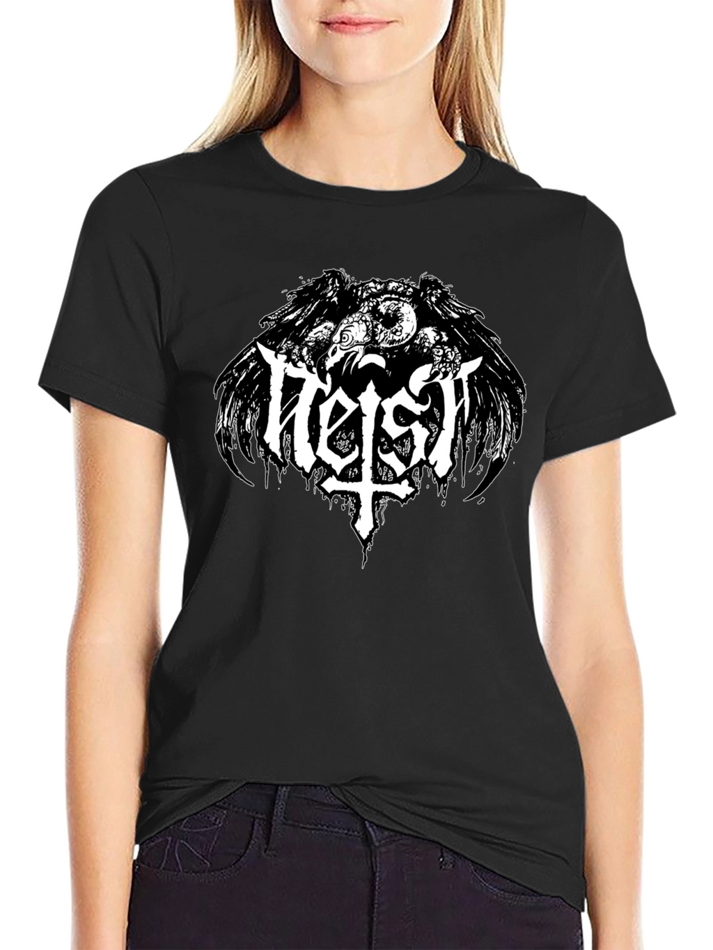 Heist Black Metal Band T-Shirt - Dark Graphic Tee