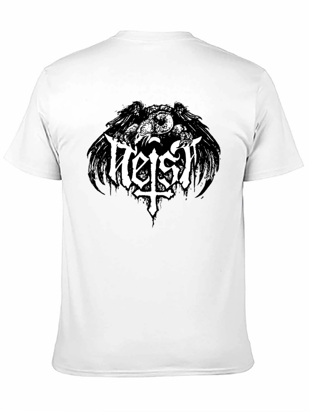 Heist Black Metal Band T-Shirt - Dark Graphic Tee