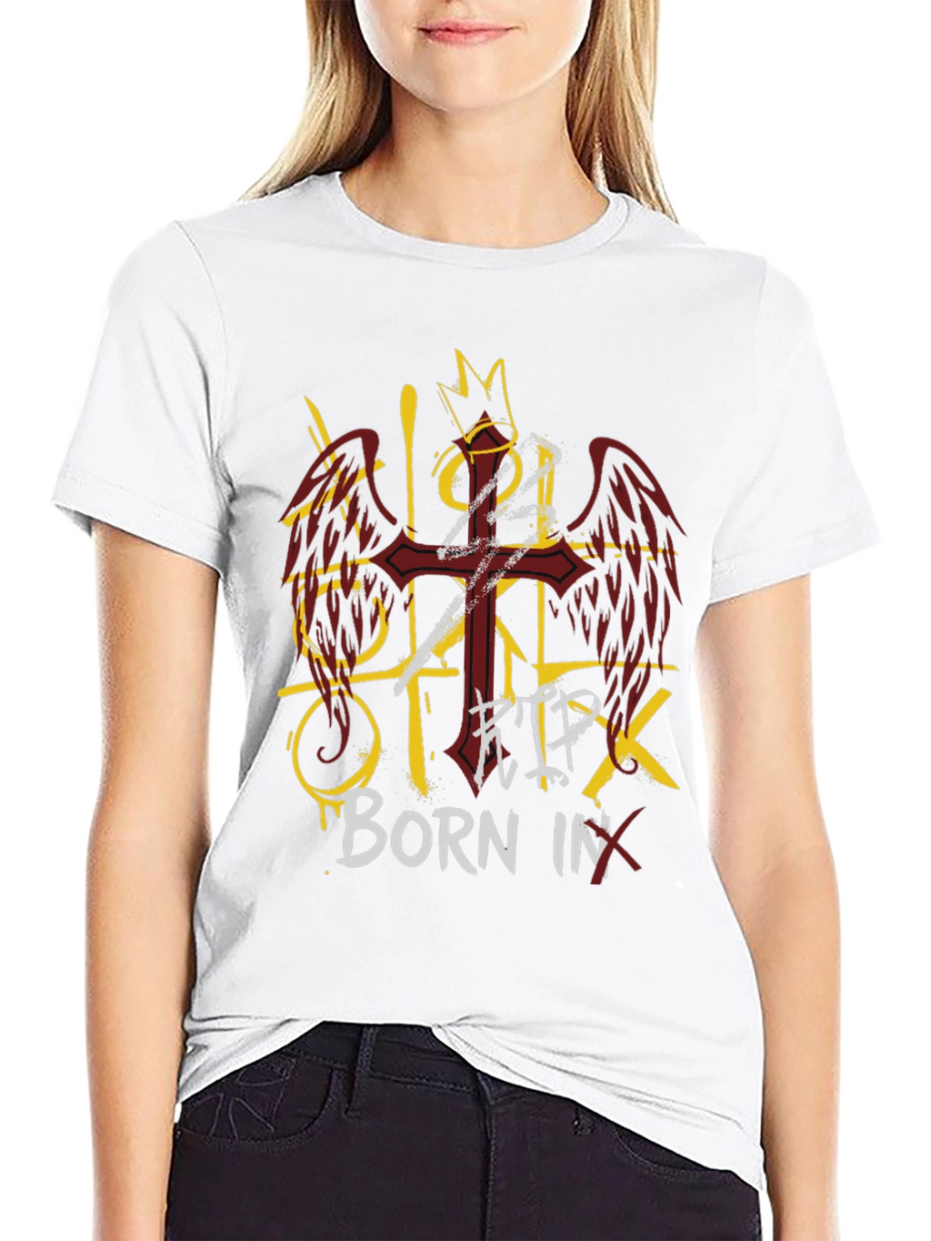RIP Born In Black Graphic Tee