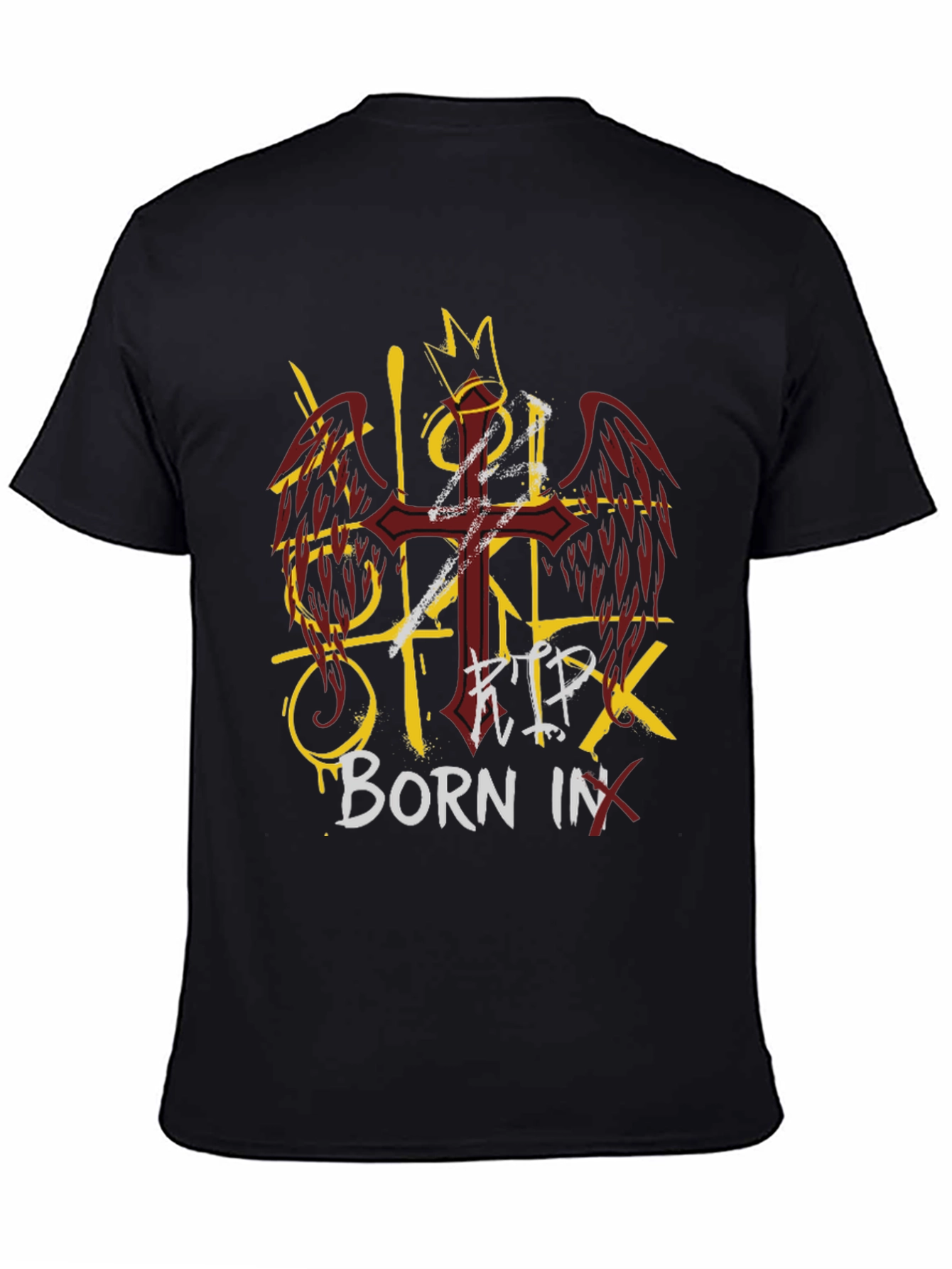 RIP Born In Black Graphic Tee