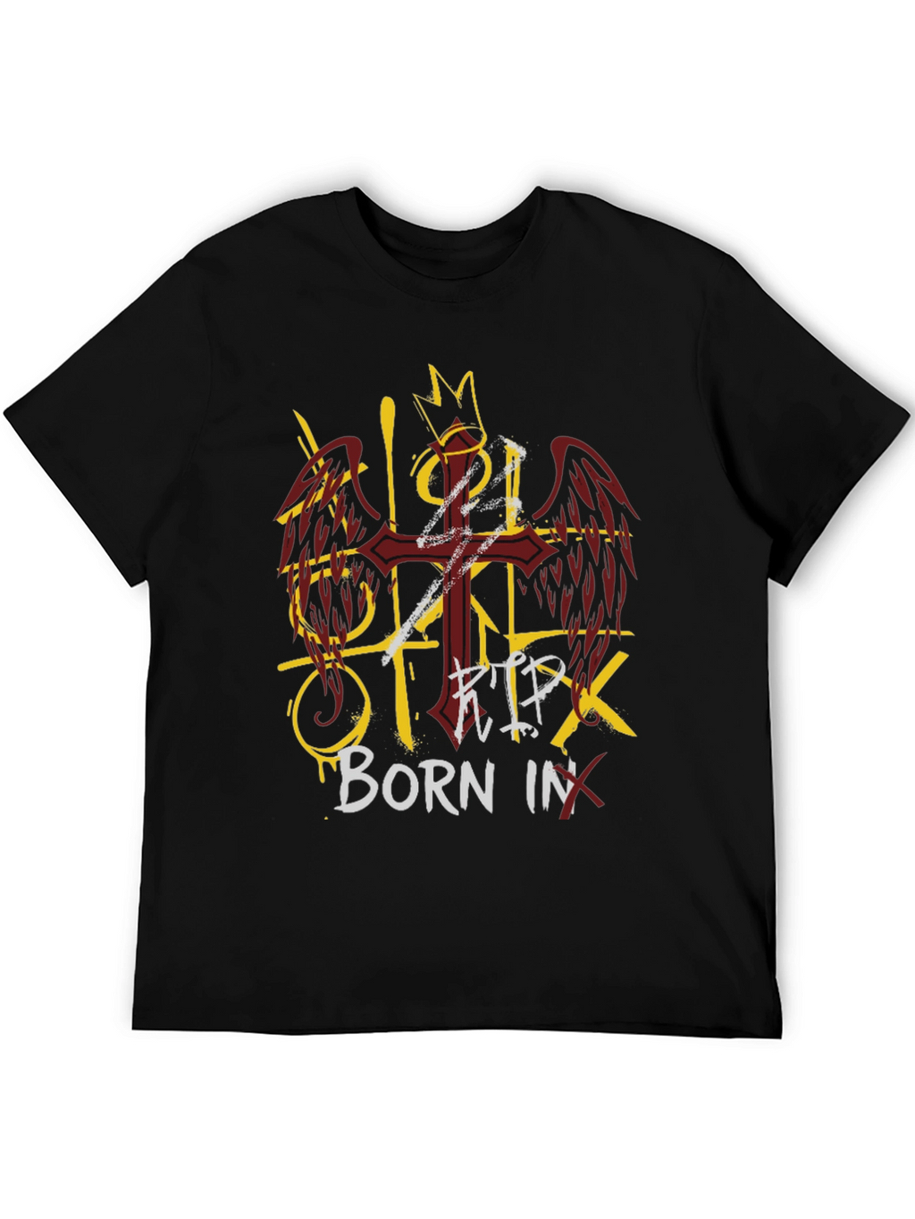 RIP Born In Black Graphic Tee