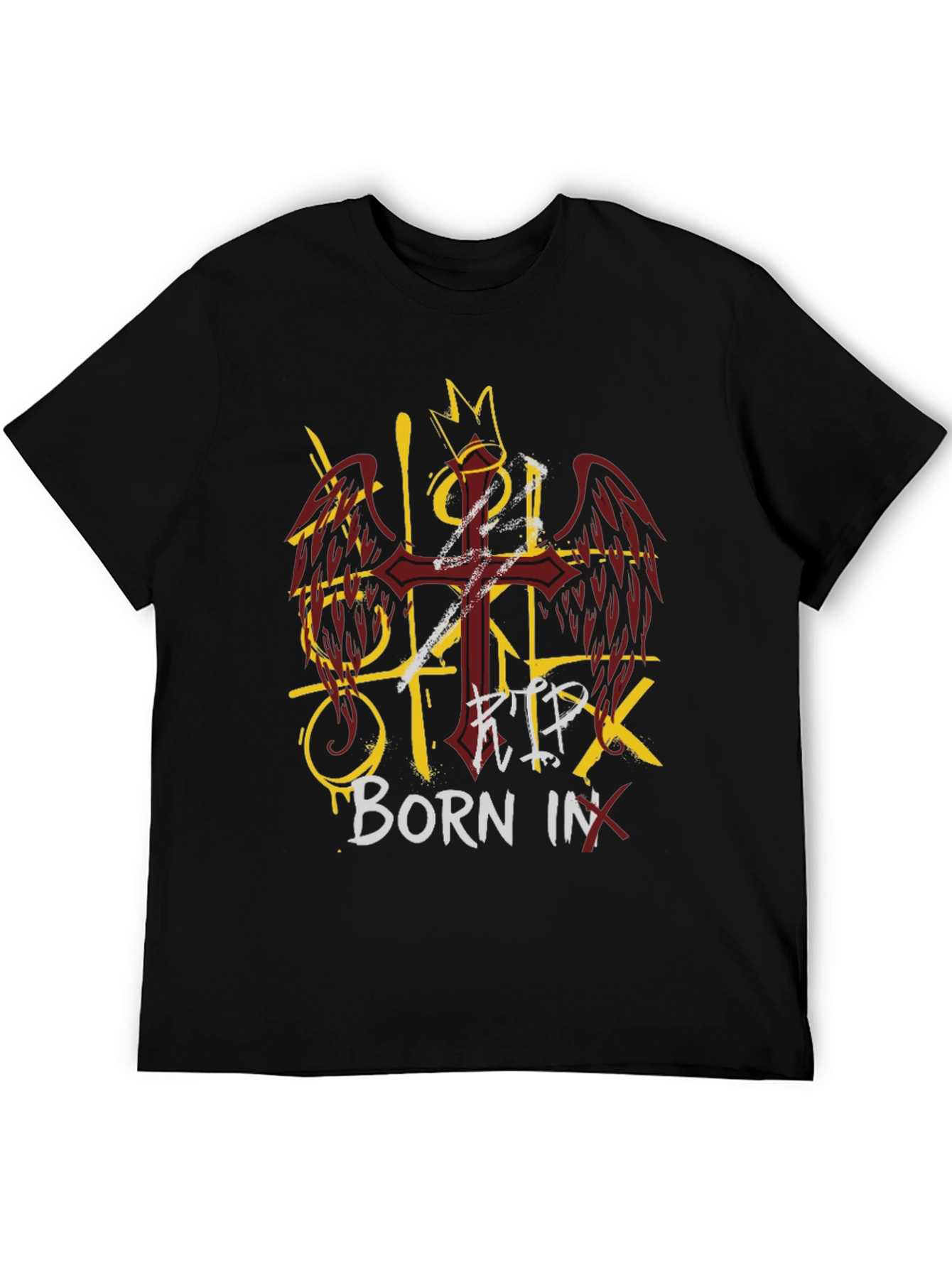 RIP Born In Black Graphic Tee