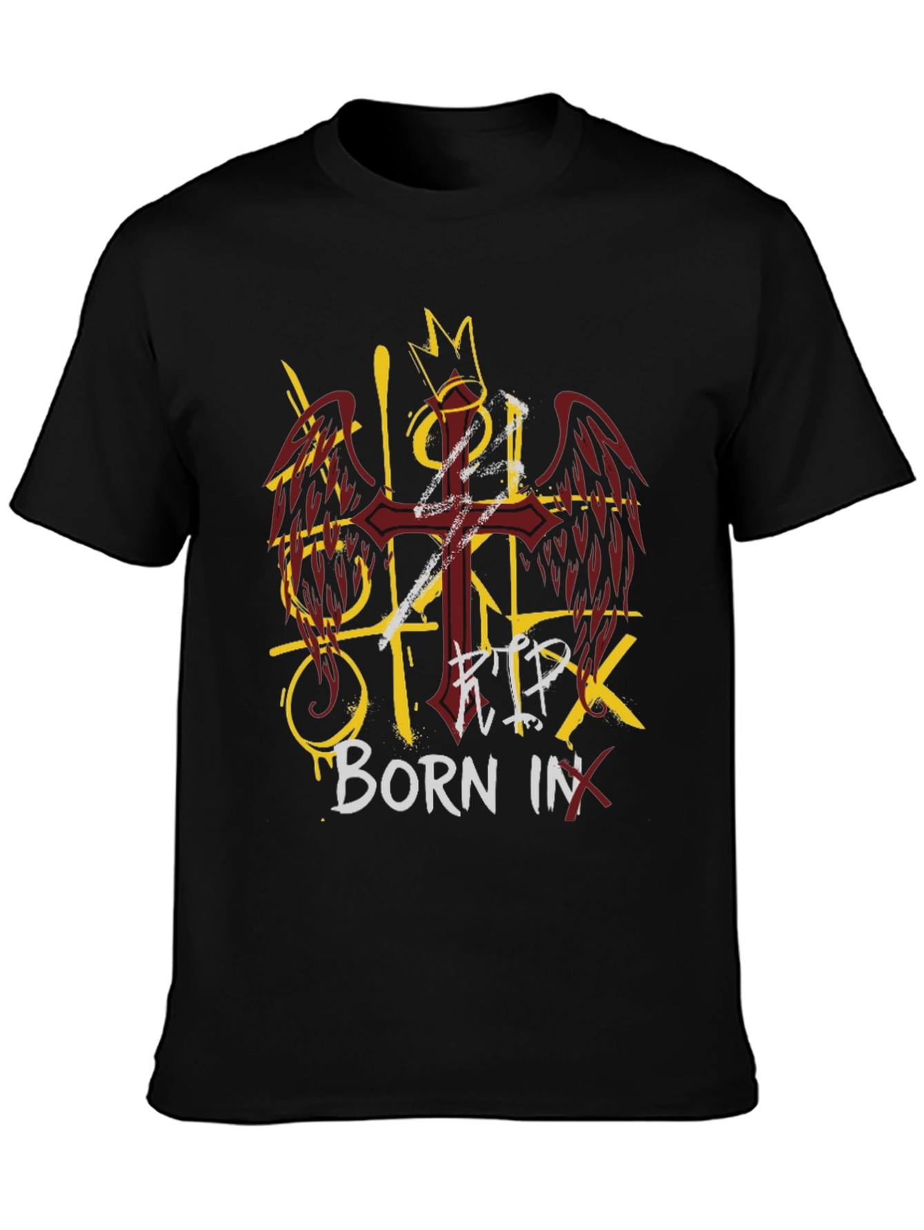 RIP Born In Black Graphic Tee