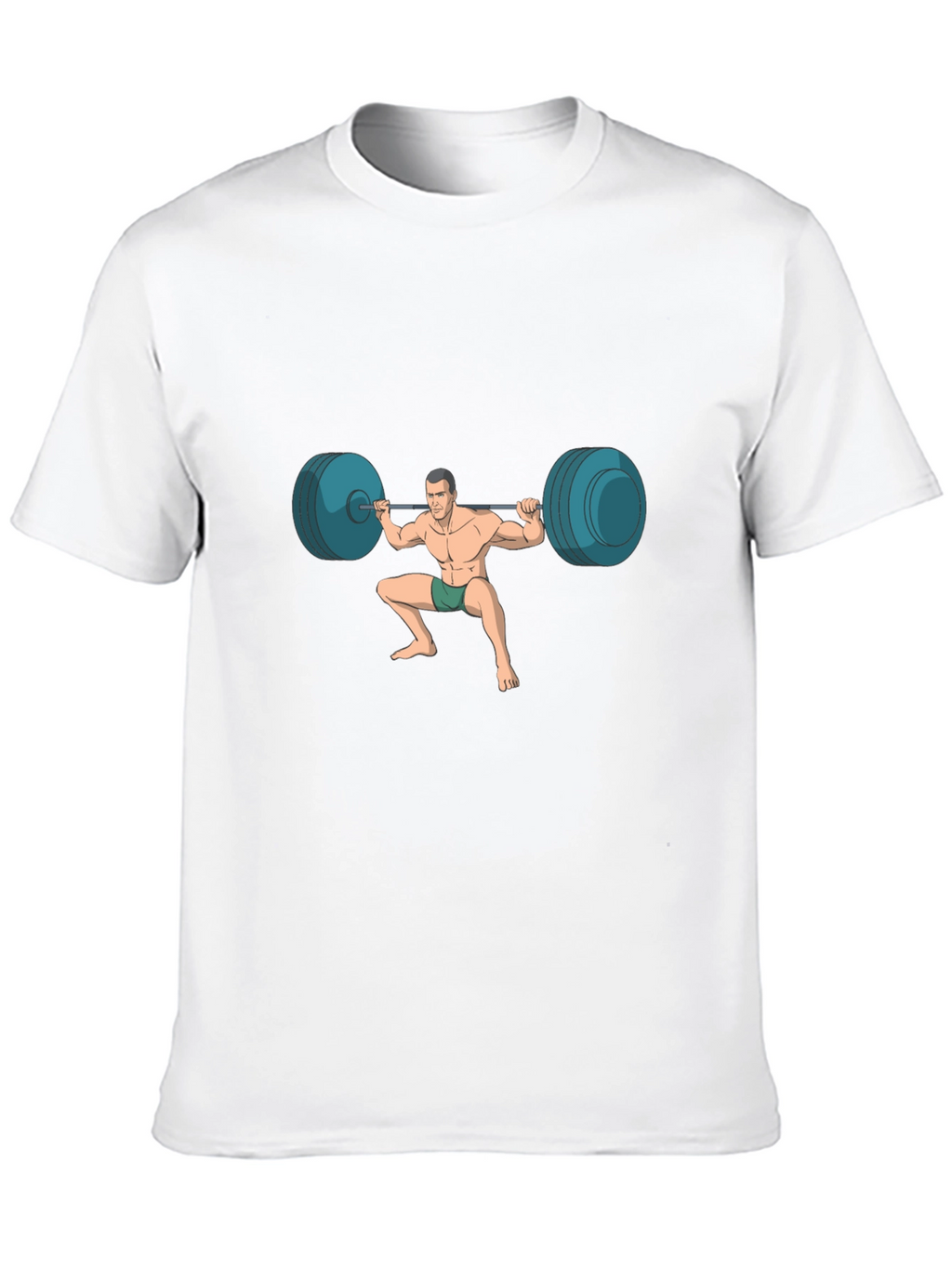 Weightlifter Graphic Tee - Black