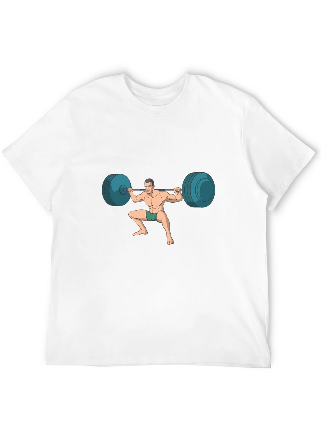 Weightlifter Graphic Tee - Black