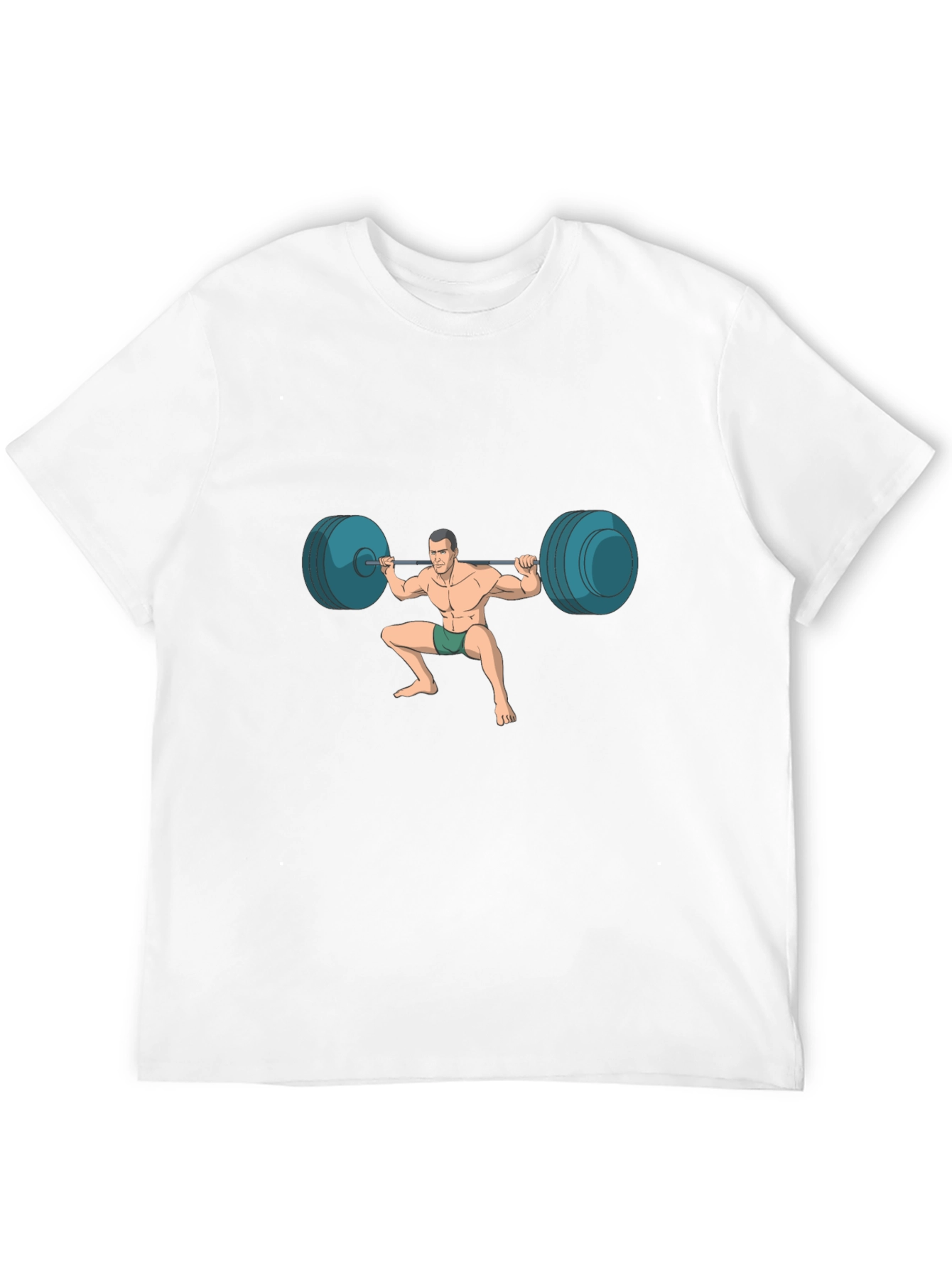 Weightlifter Graphic Tee - Black