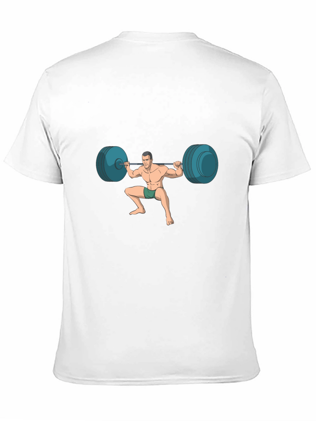 Weightlifter Graphic Tee - Black