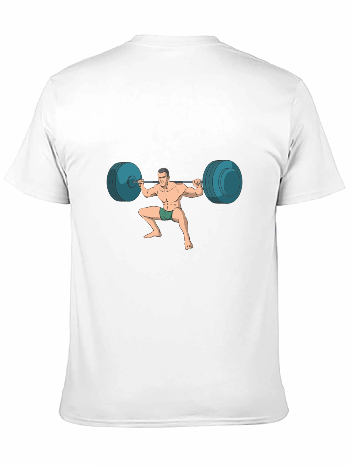 Weightlifter Graphic Tee - Black