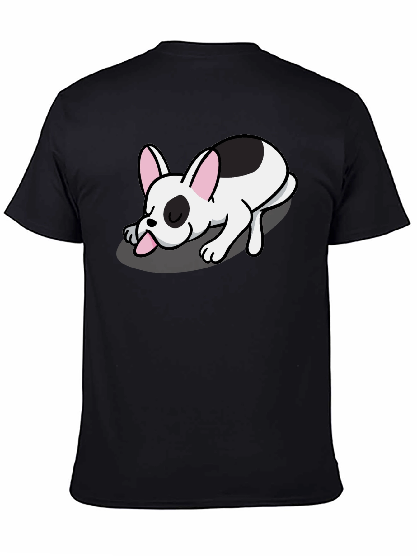 Dog Graphic T-Shirt - Cute French Bulldog Design