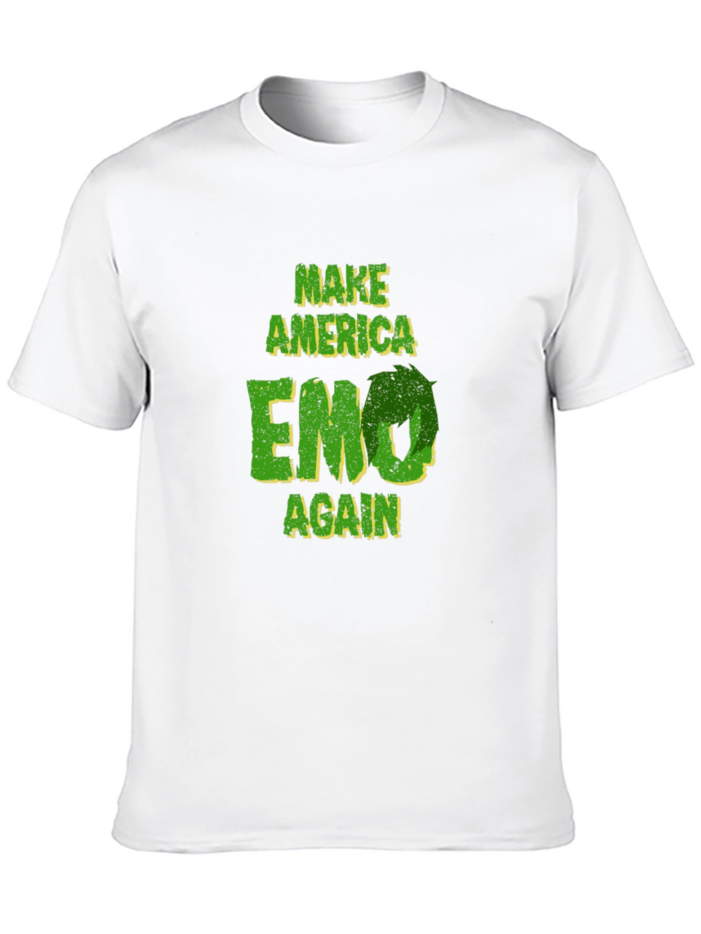 Make America Emo Again Graphic Tee - Black