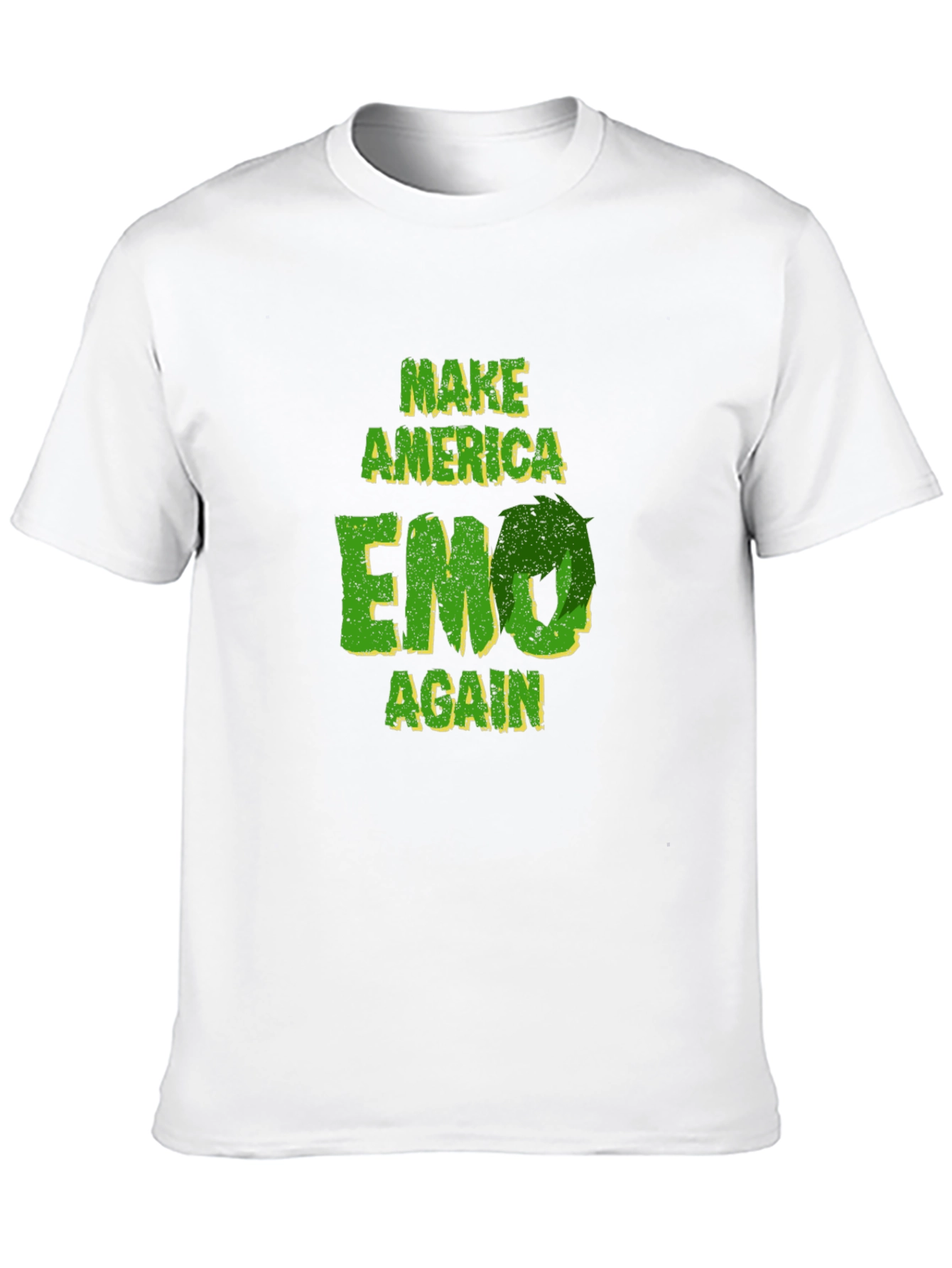 Make America Emo Again Graphic Tee - Black