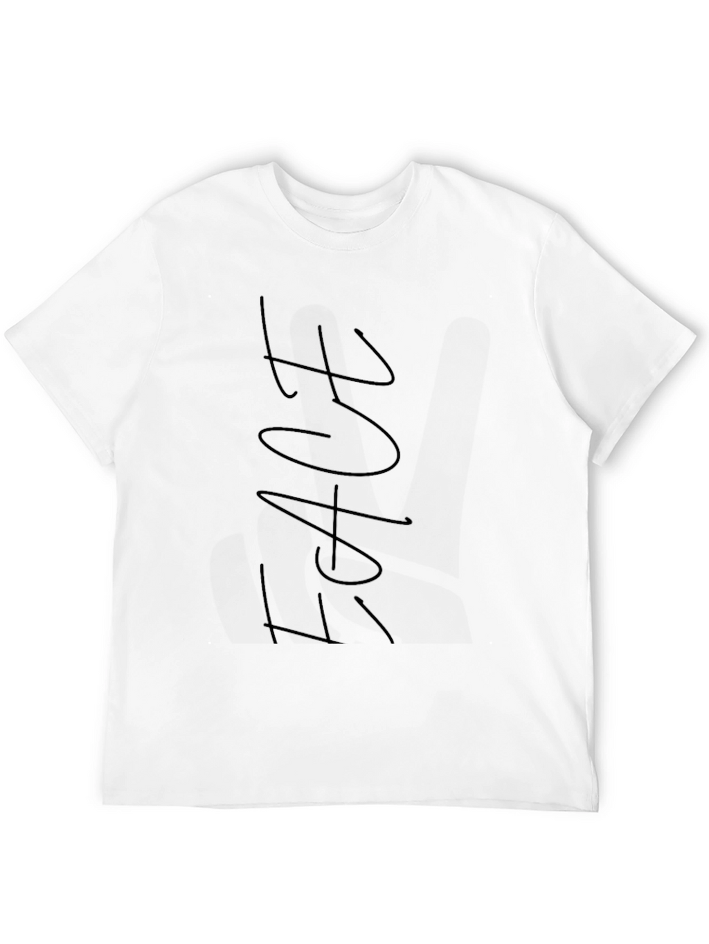 Stylish Black T-Shirt with Modern Graphic
