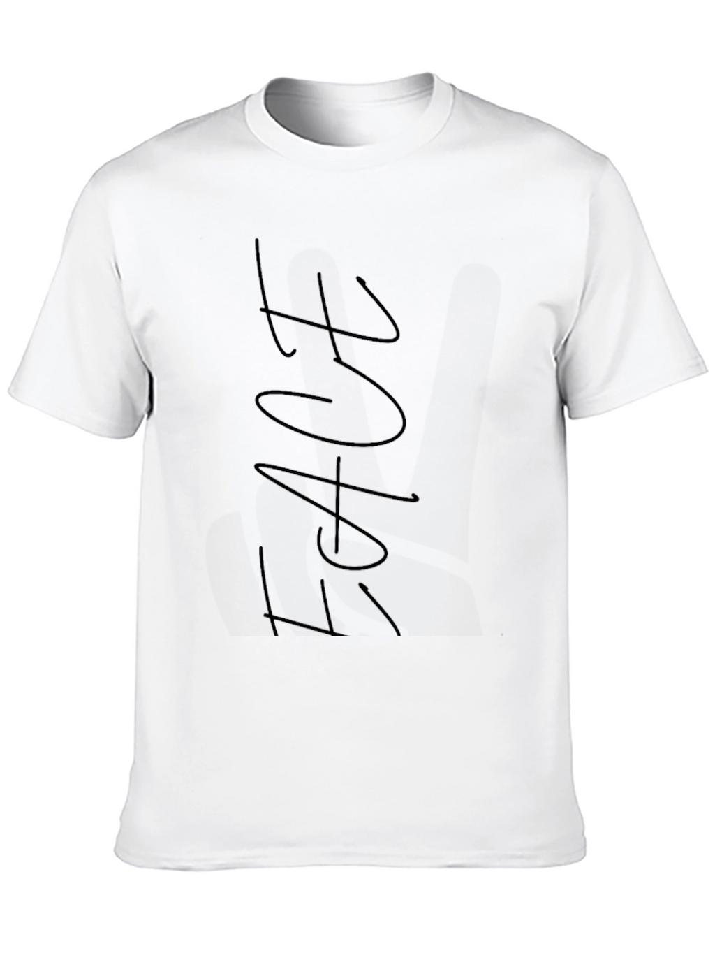 Stylish Black T-Shirt with Modern Graphic