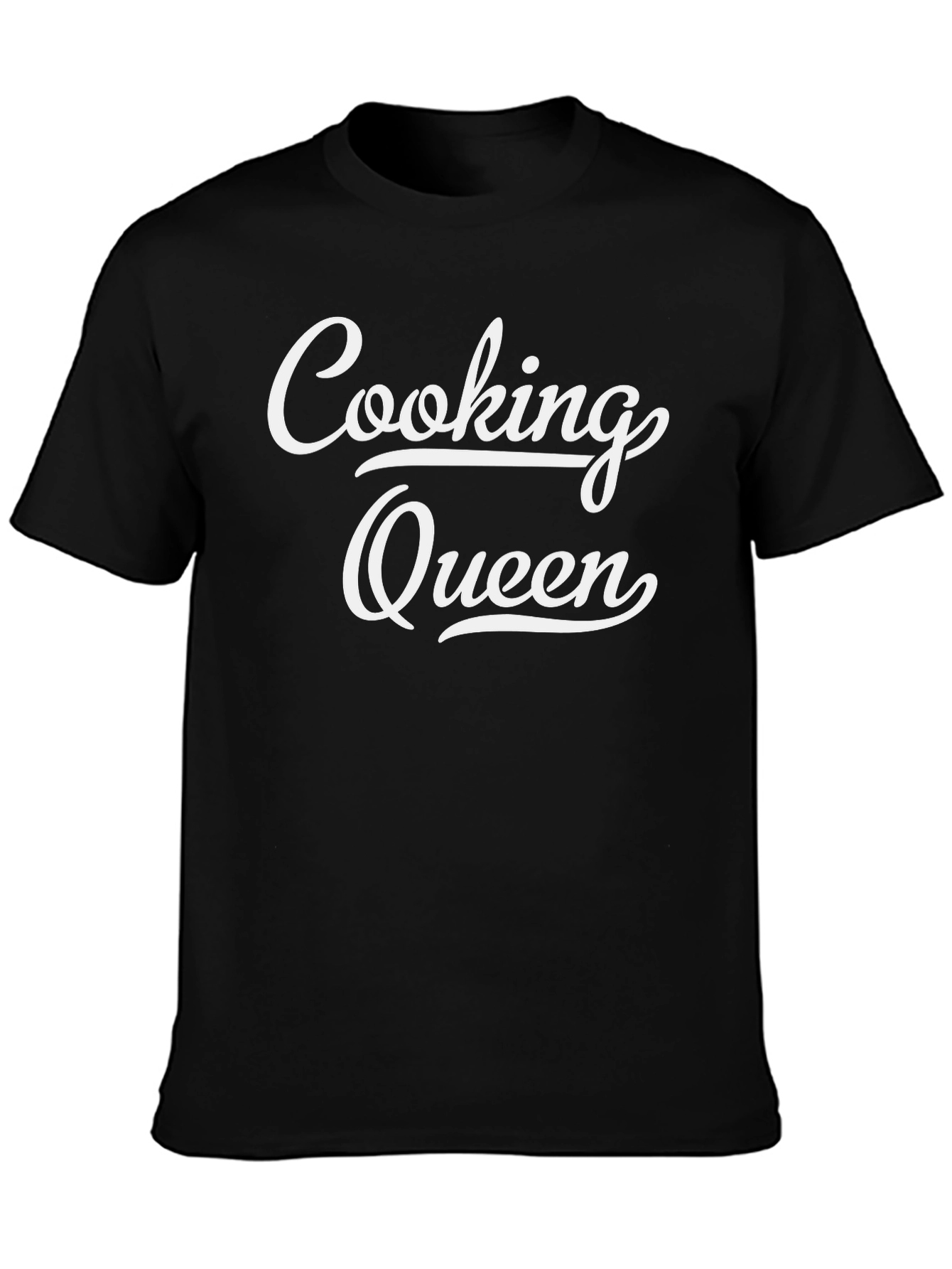 Cooking Queen Black T-Shirt