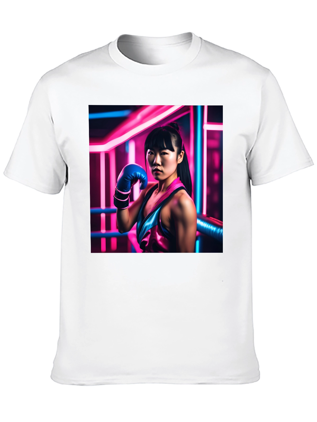 Boxer Girl Graphic T-Shirt