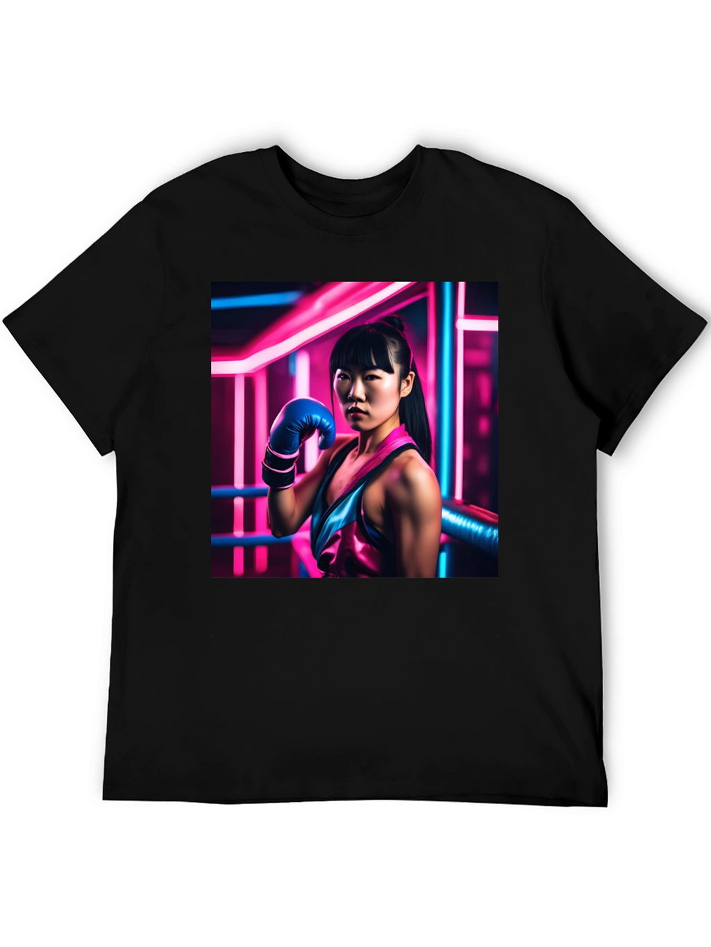 Boxer Girl Graphic T-Shirt