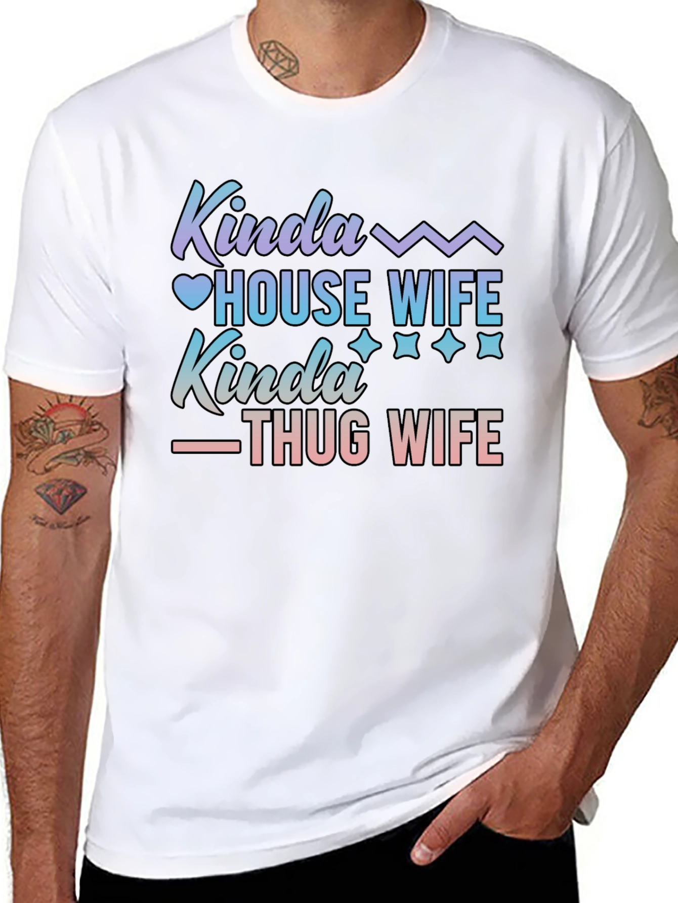 Kinda House Wife Kinda Thug Wife T-Shirt