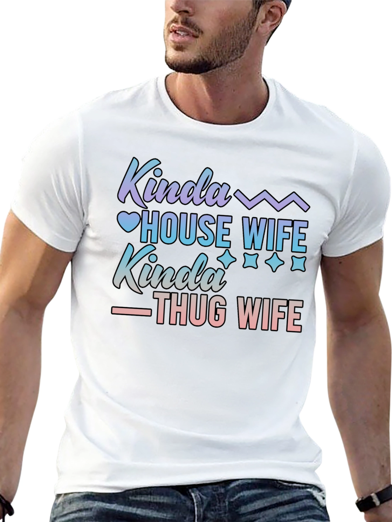 Kinda House Wife Kinda Thug Wife T-Shirt