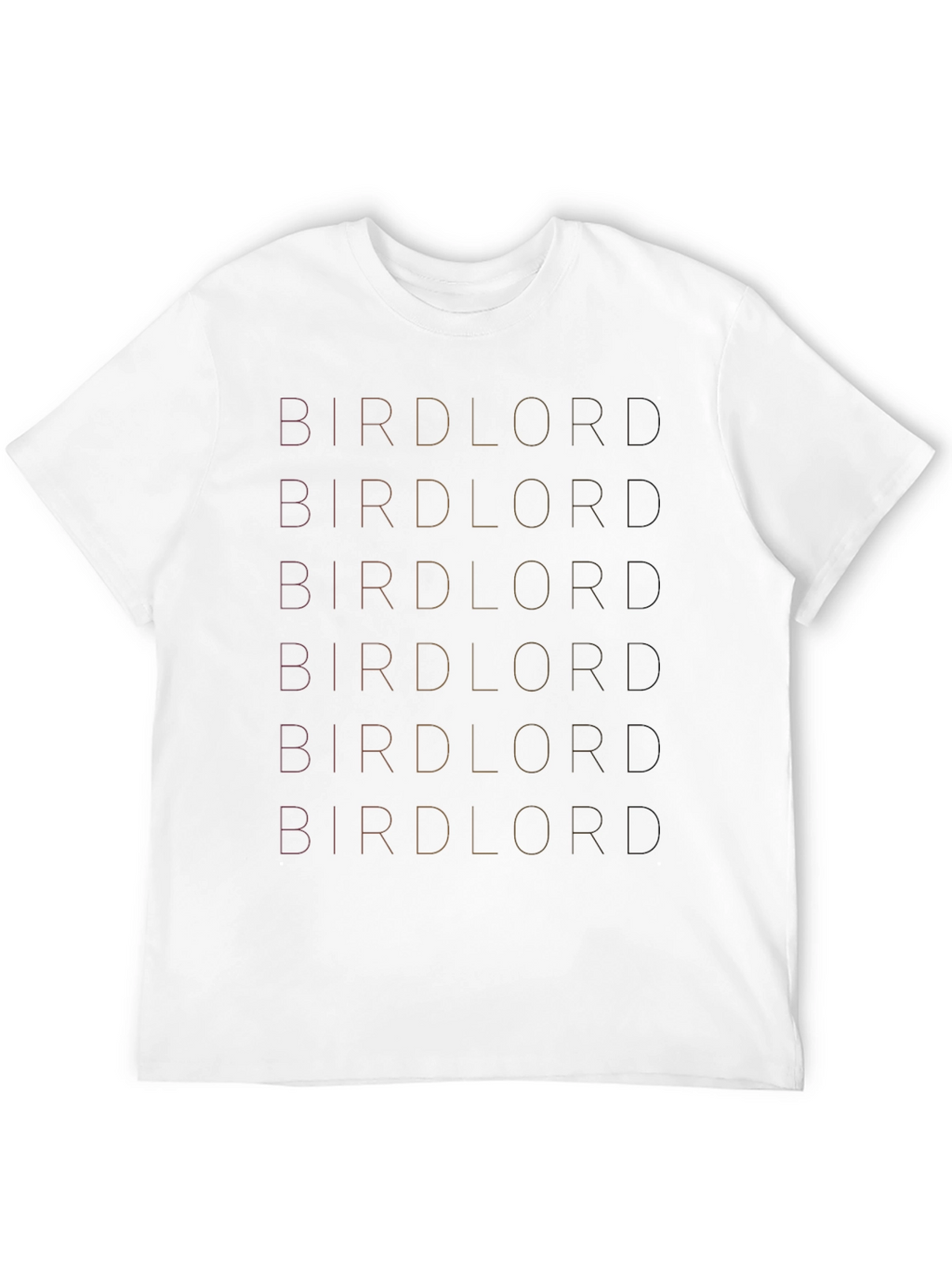 Birdlord Graphic T-Shirt - Black Trendy