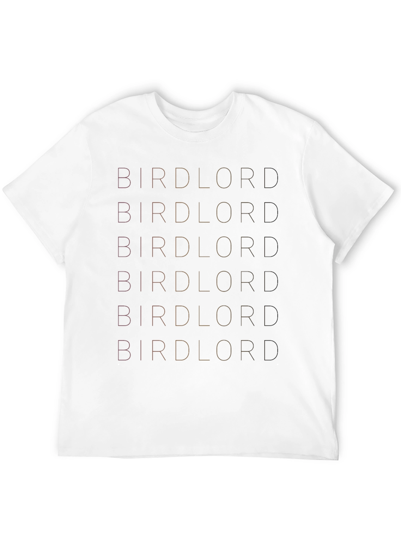 Birdlord Graphic T-Shirt - Black Trendy