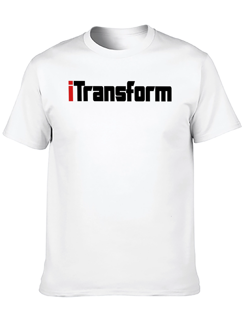 iTransform Graphic T-Shirt - Black Cotton Blend