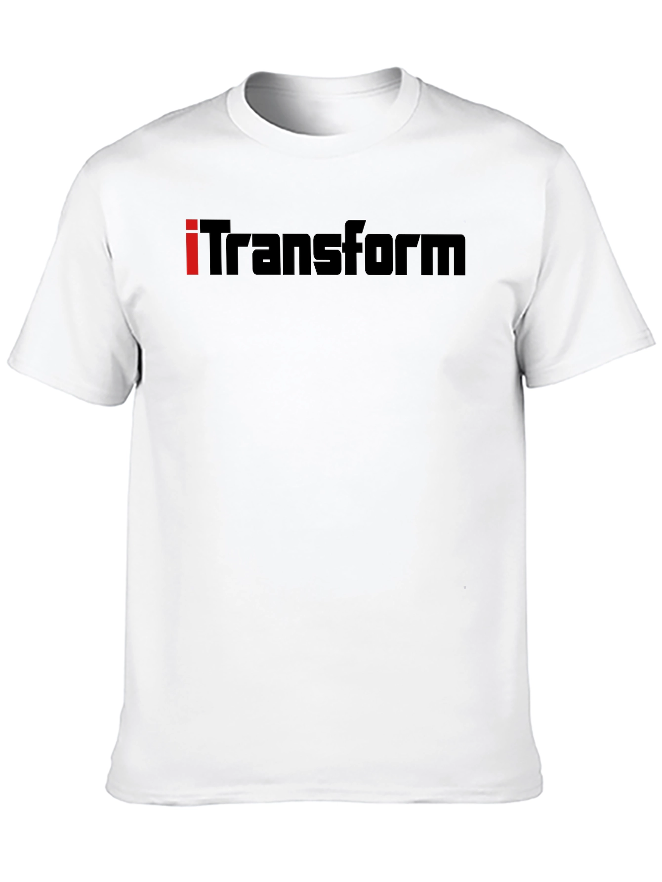 iTransform Graphic T-Shirt - Black Cotton Blend