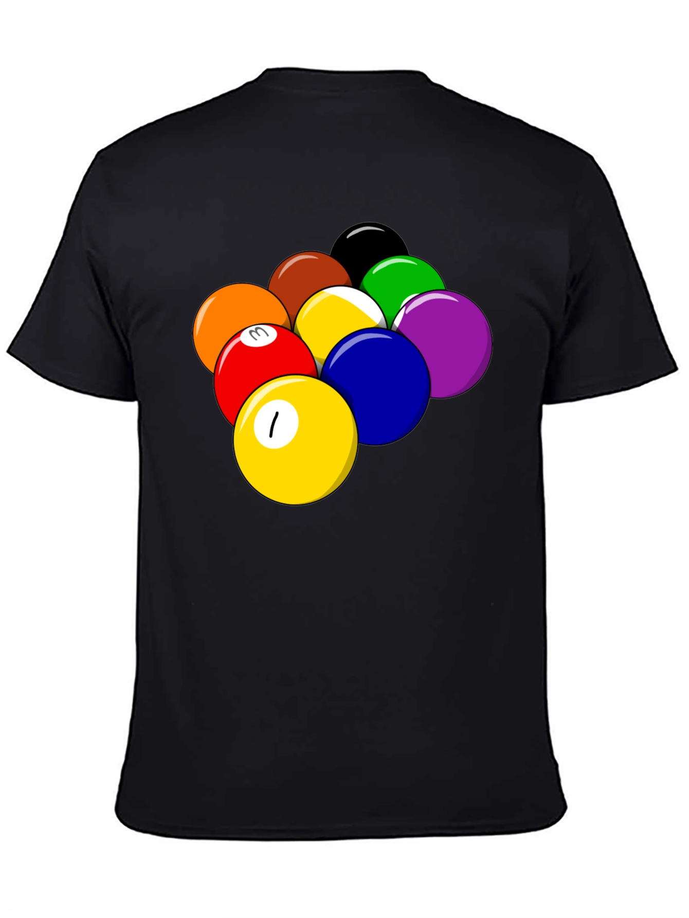 Pool Balls Graphic T-Shirt