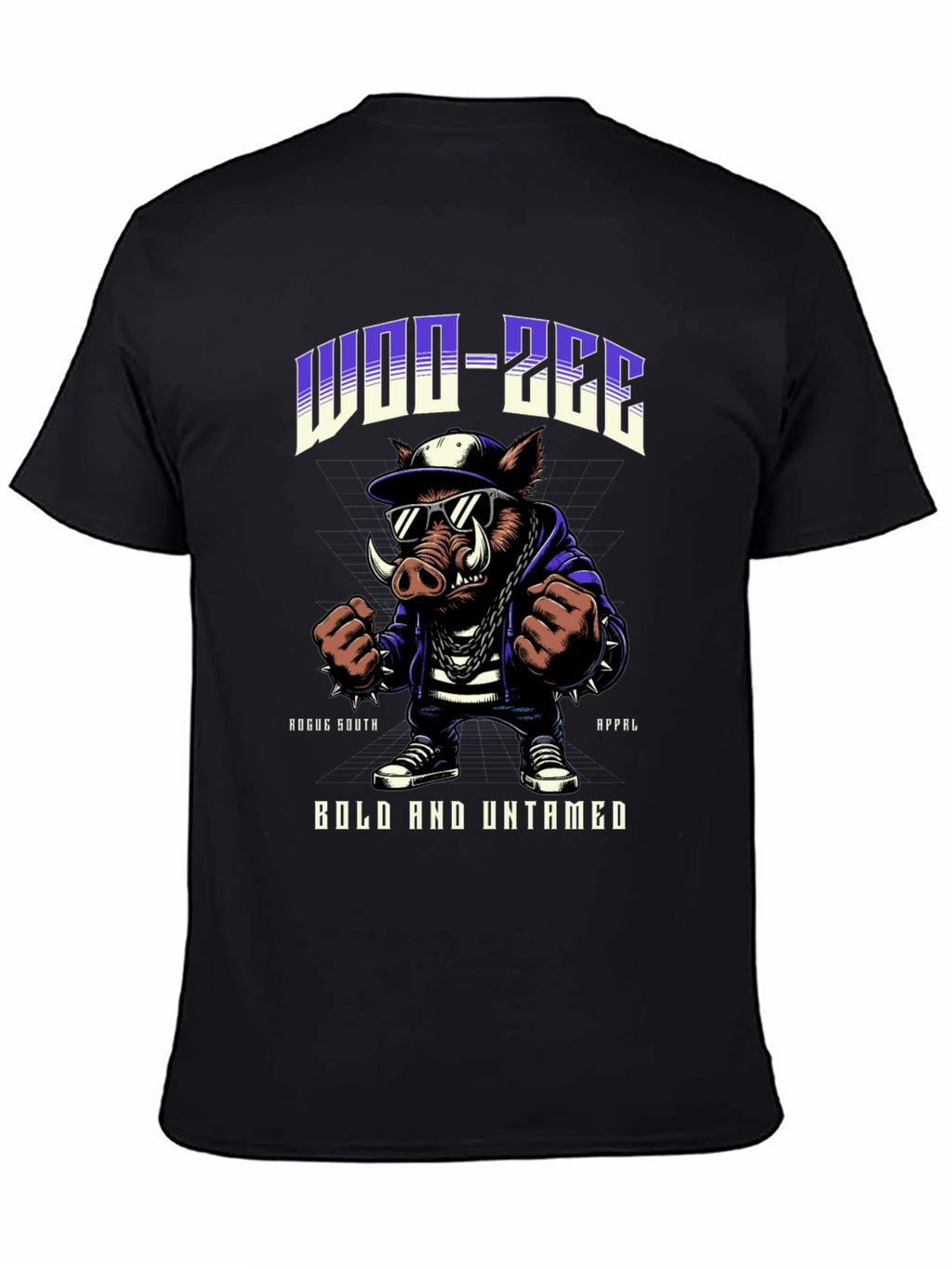 Bold Untamed Tee: Rogue South Apparel