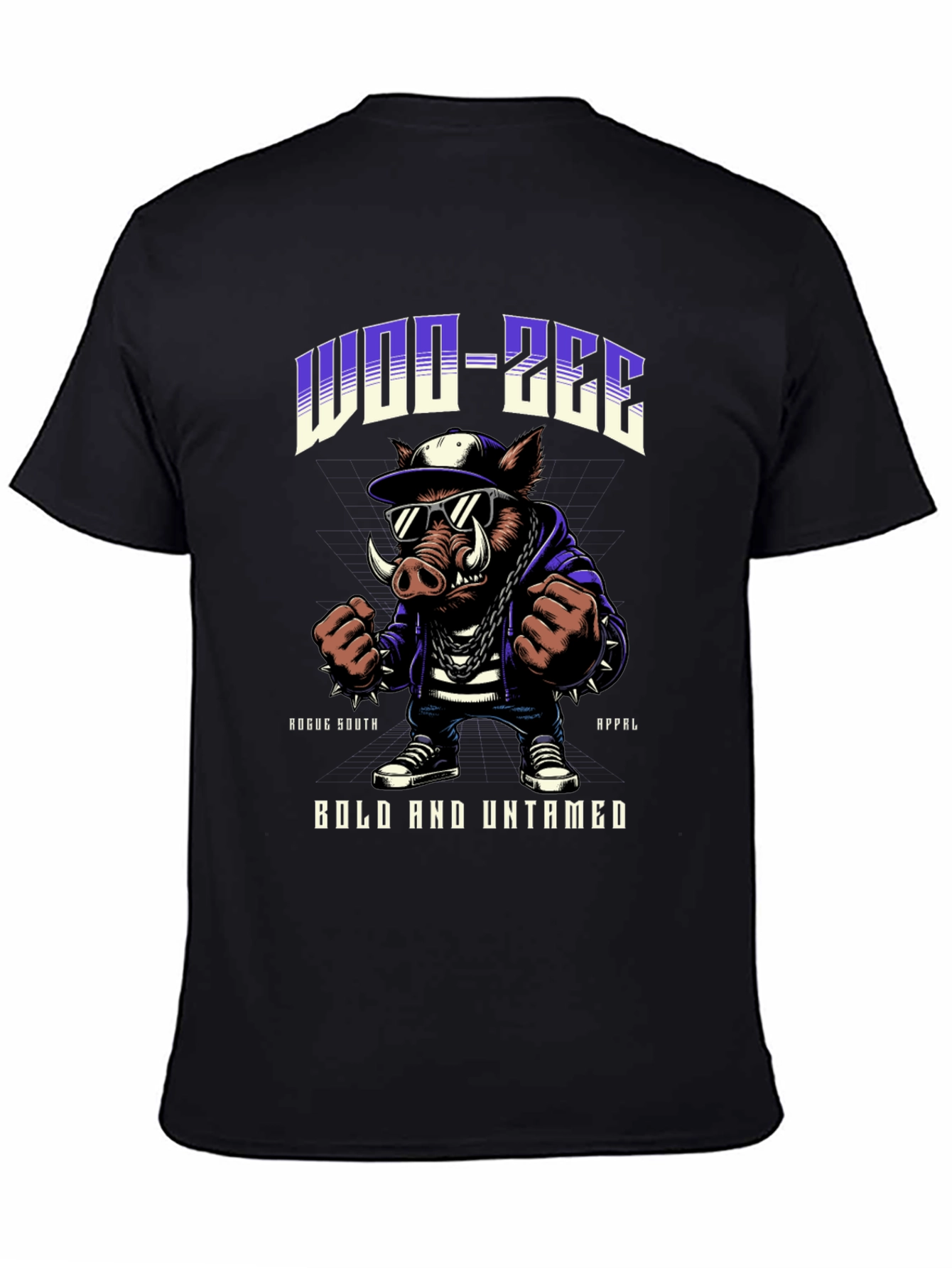 Bold Untamed Tee: Rogue South Apparel