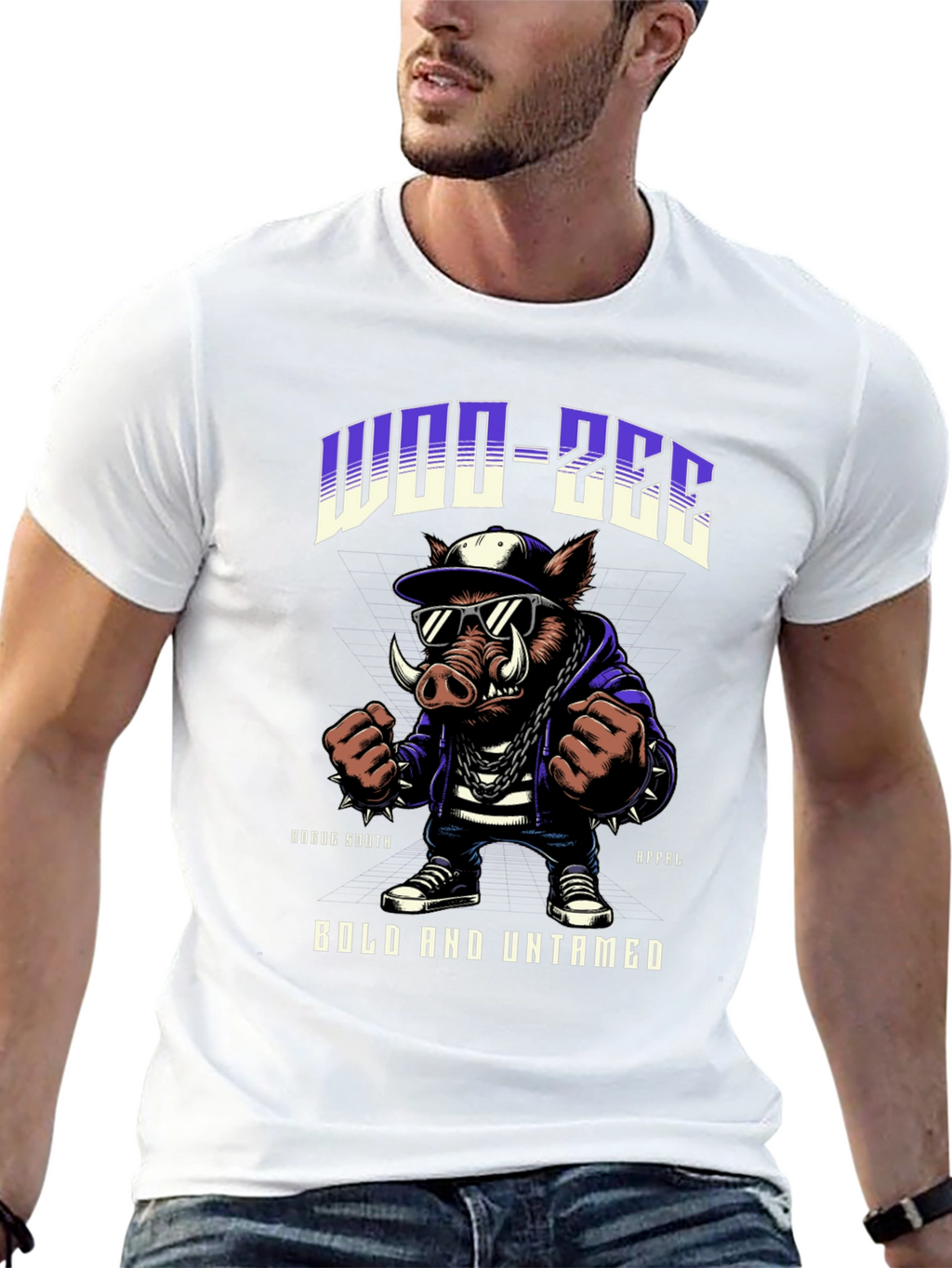 Bold Untamed Tee: Rogue South Apparel