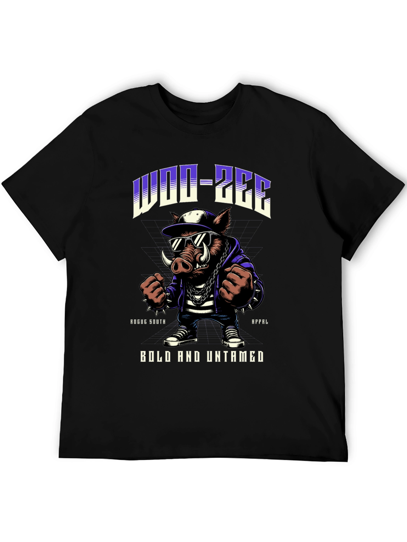 Bold Untamed Tee: Rogue South Apparel