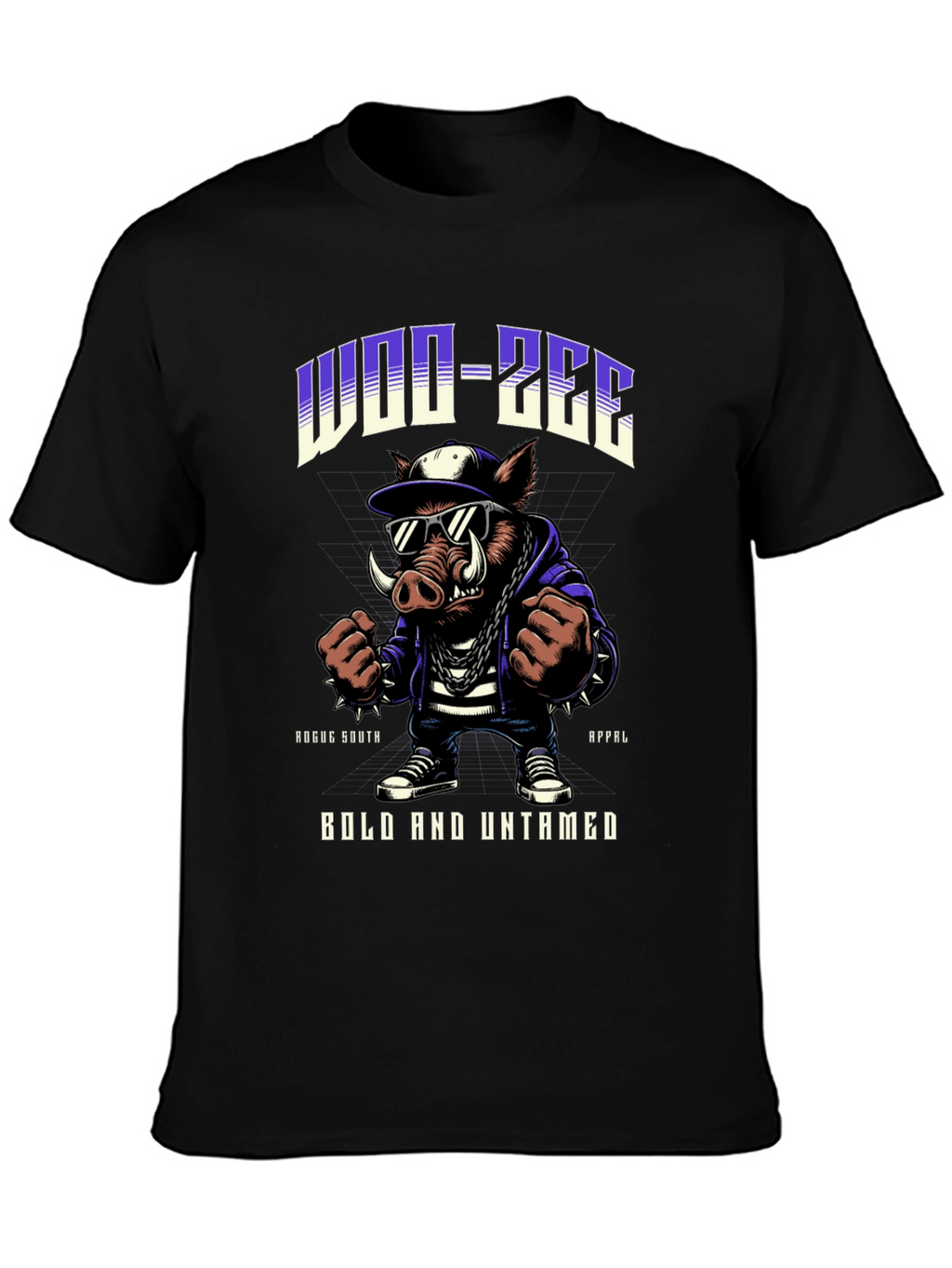 Bold Untamed Tee: Rogue South Apparel