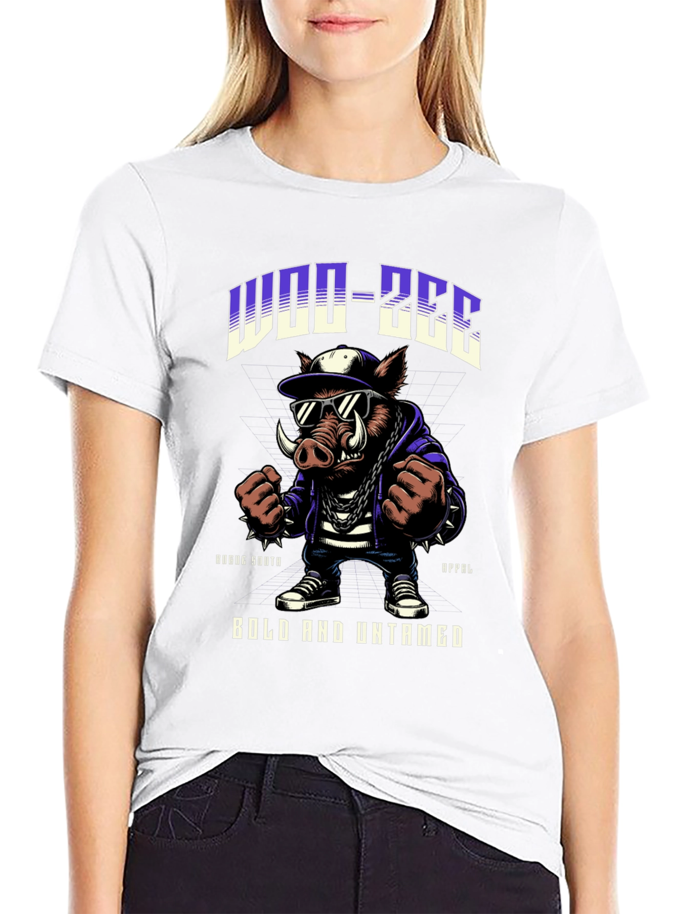 Bold Untamed Tee: Rogue South Apparel