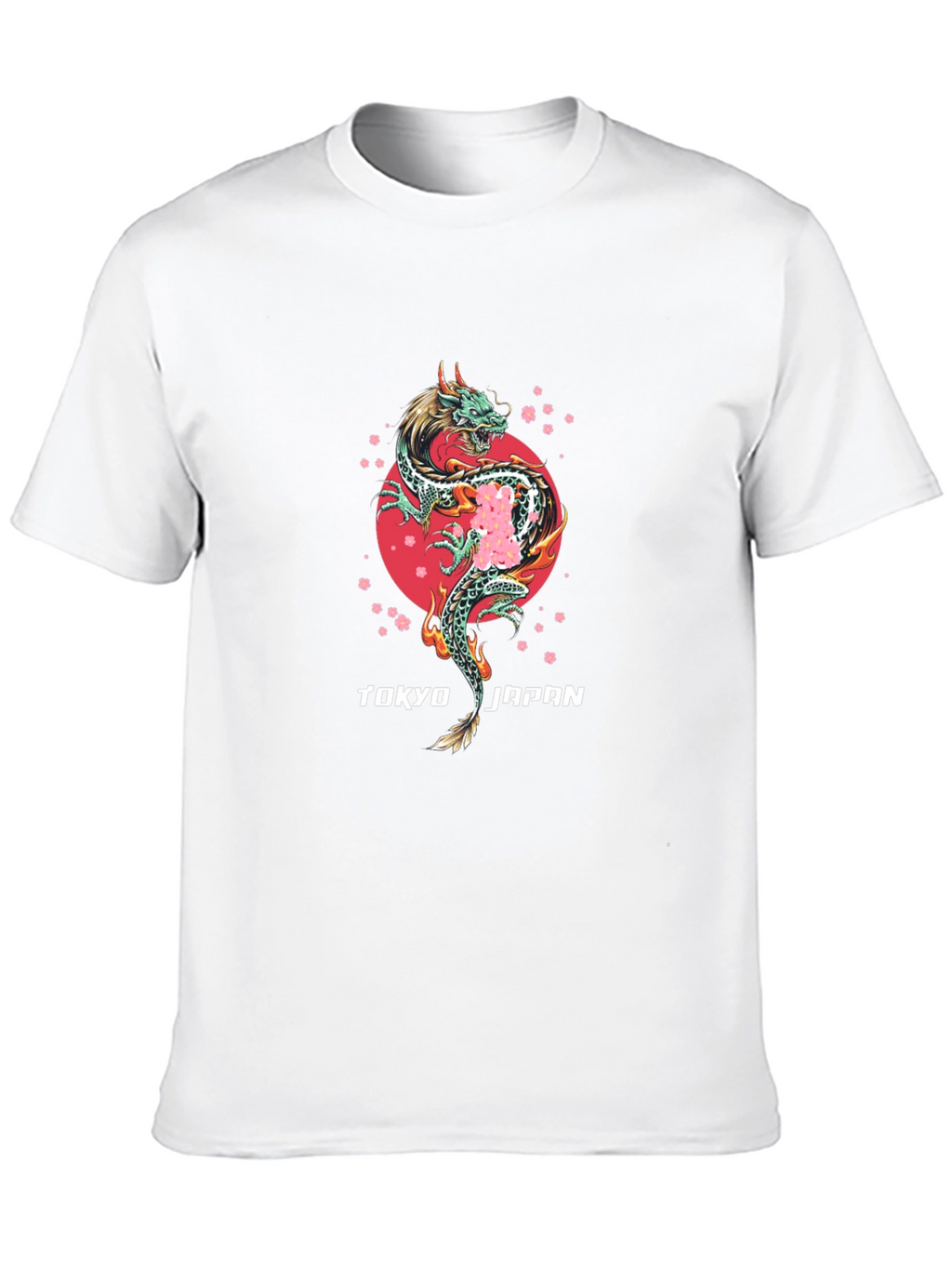 Tokyo Japan Dragon Graphic T-Shirt