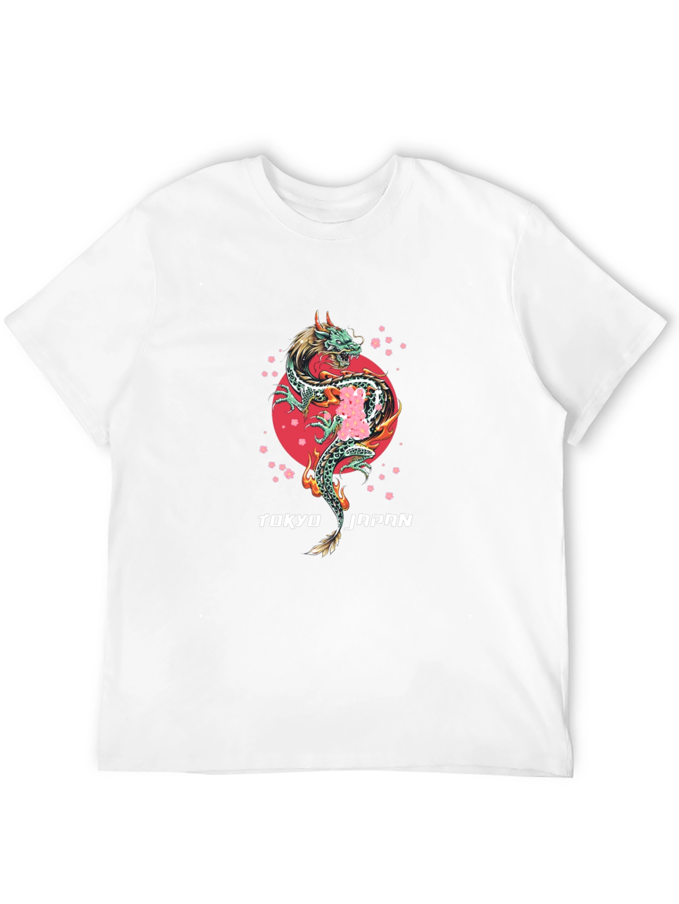 Tokyo Japan Dragon Graphic T-Shirt
