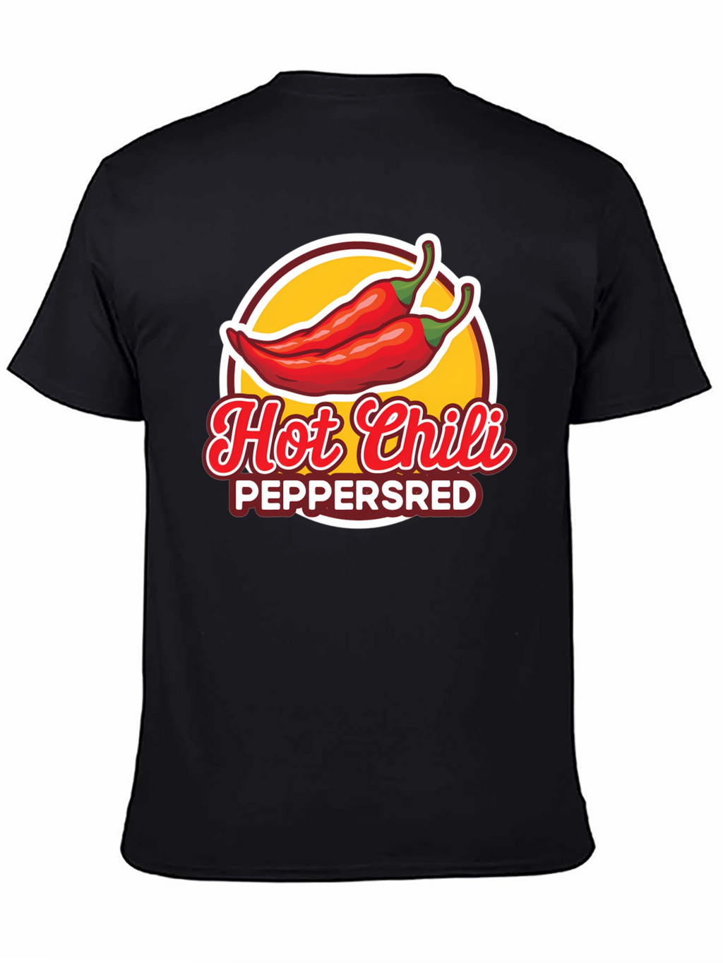 Hot Chili Peppers Graphic T-Shirt - Black