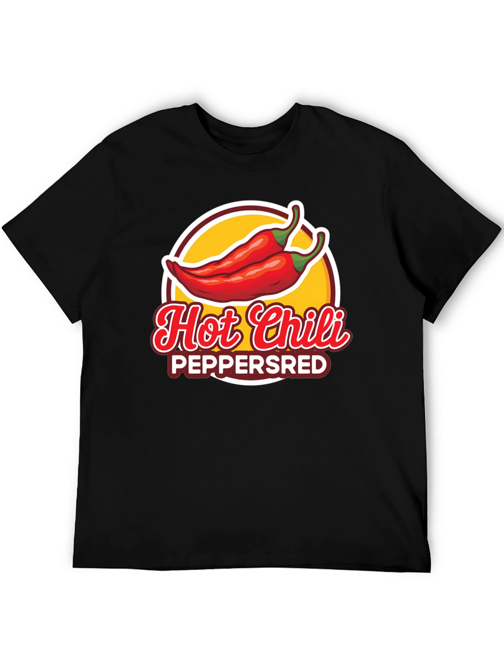 Hot Chili Peppers Graphic T-Shirt - Black