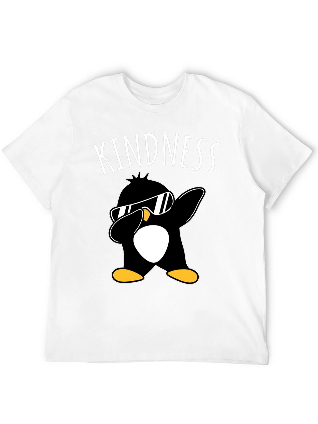 Kindness Penguin Dabbing T-Shirt - Unisex
