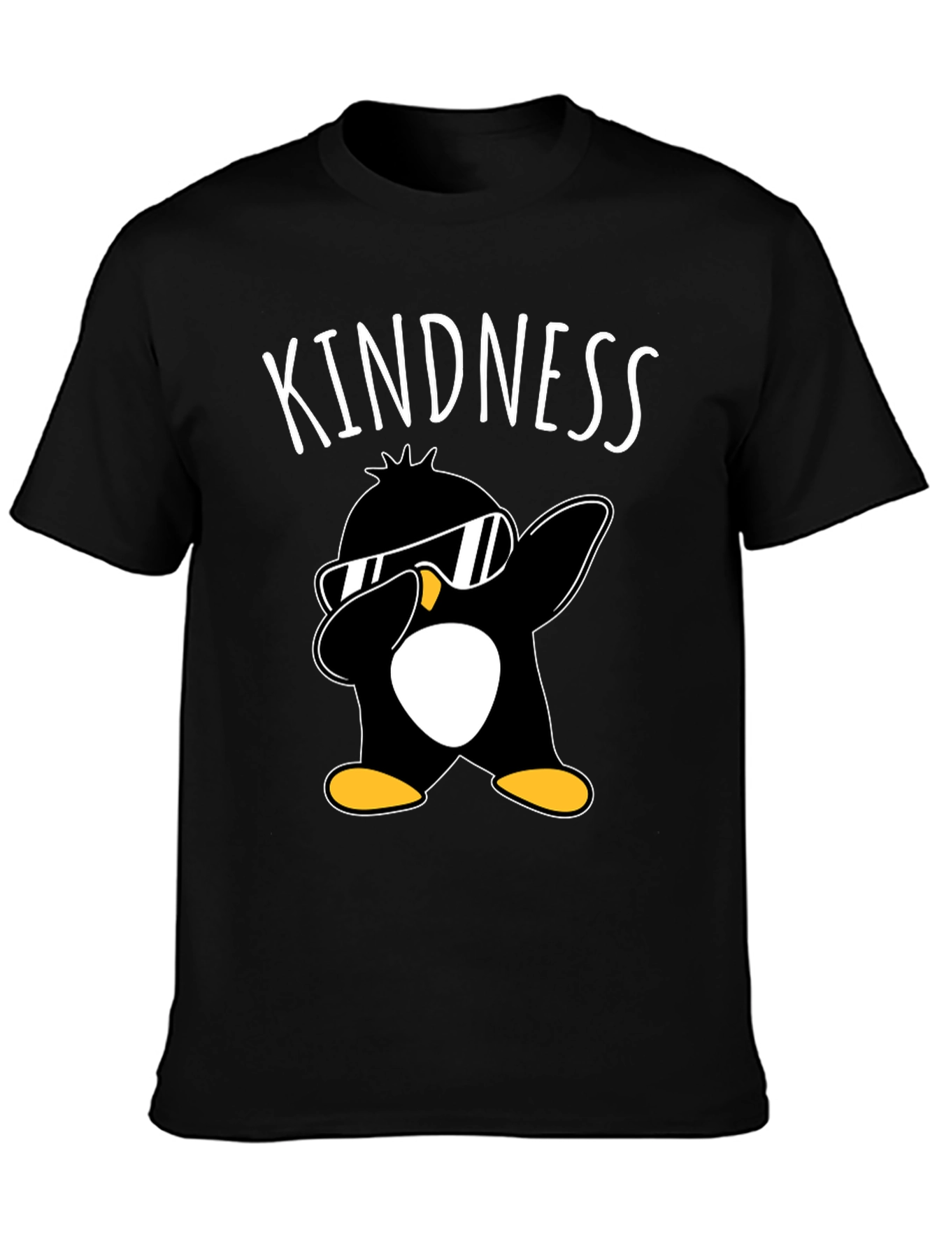 Kindness Penguin Dabbing T-Shirt - Unisex