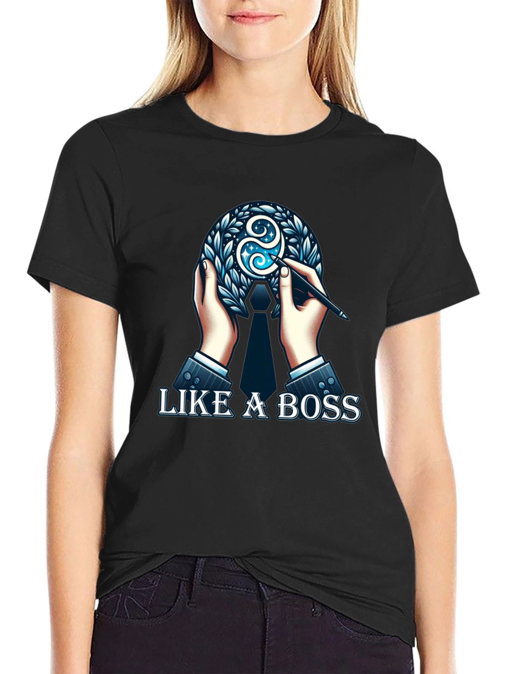 Like a Boss Graphic Tee