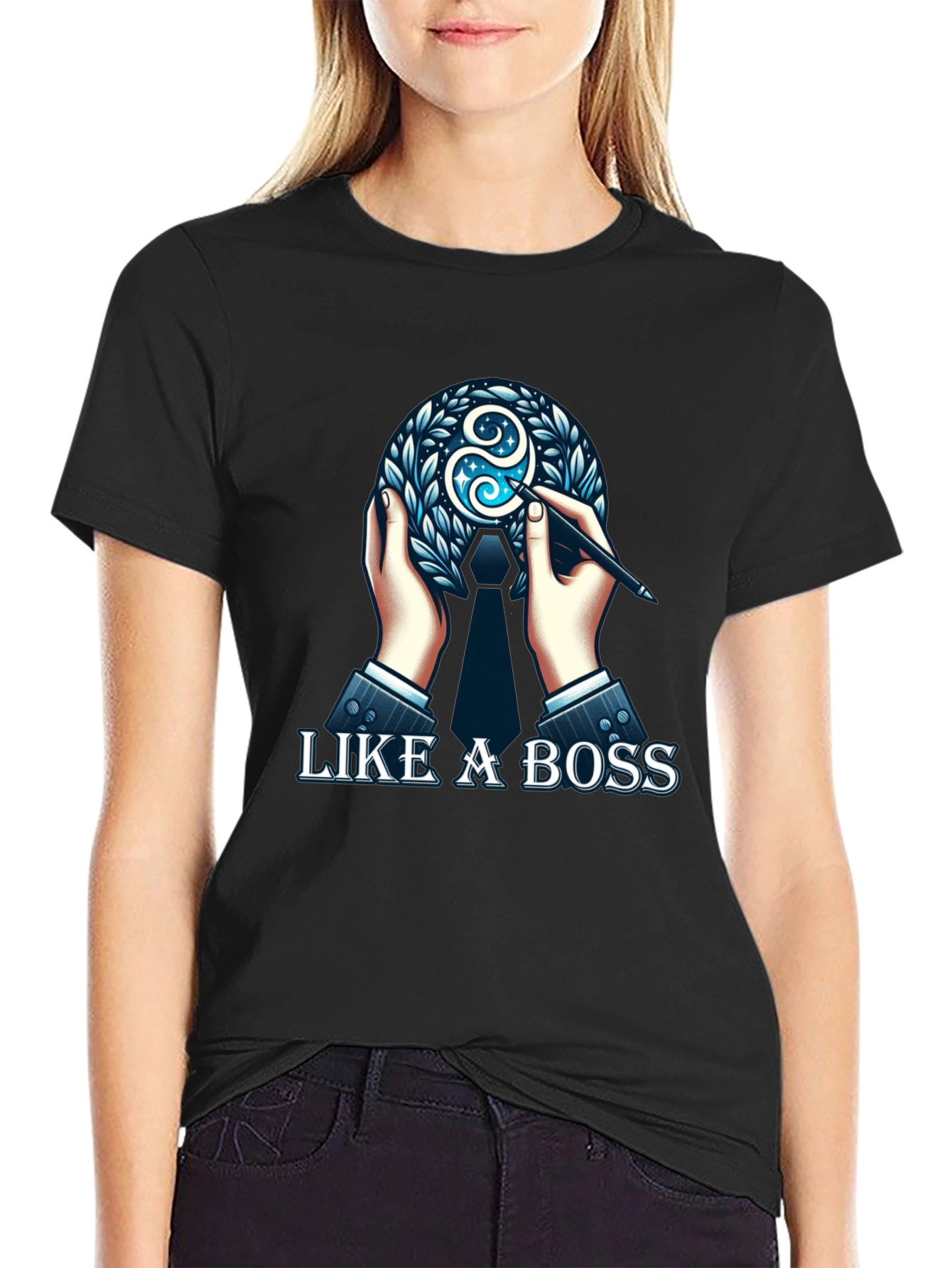 Like a Boss Graphic Tee