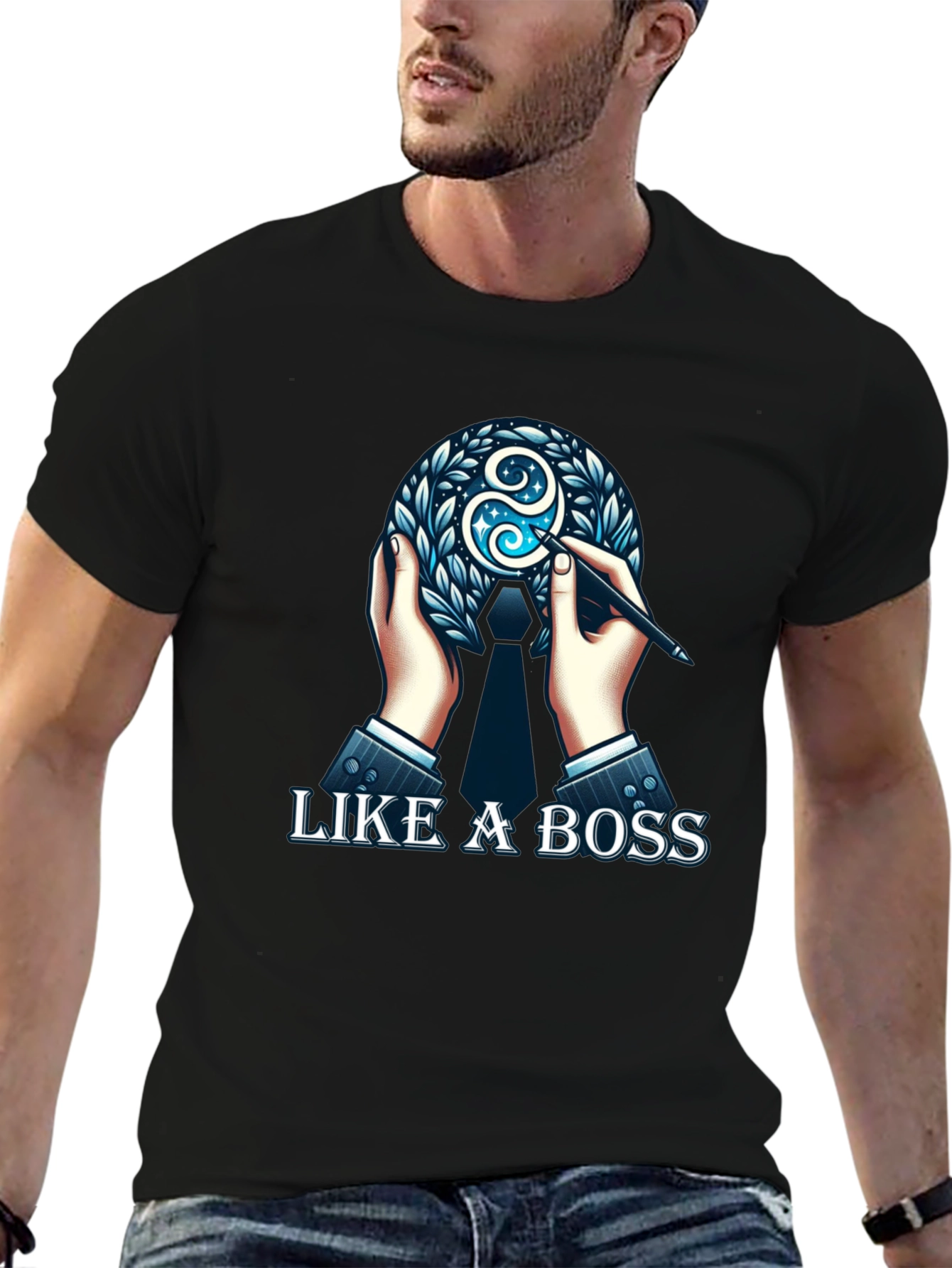 Like a Boss Graphic Tee