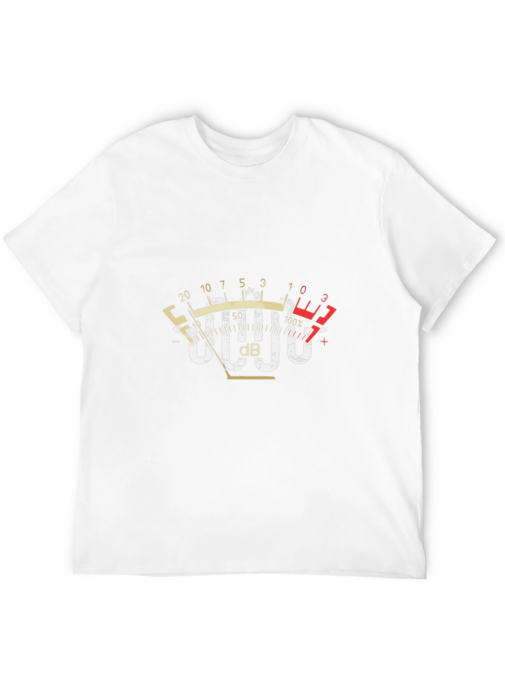 Sound Meter Graphic Tee - Black Cotton Blend