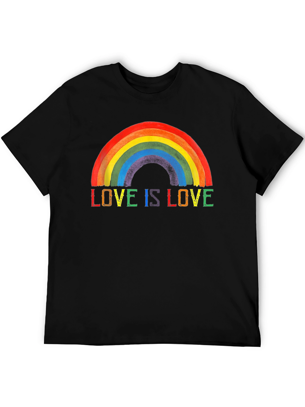Love is Love Rainbow Pride Graphic Tee
