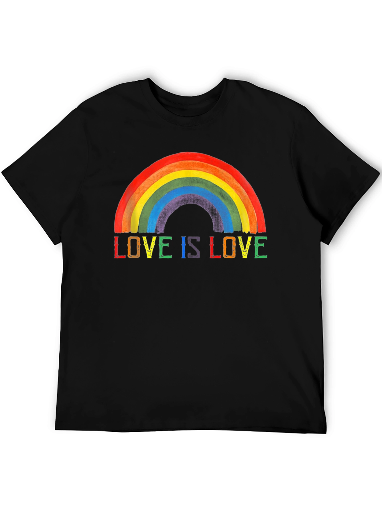 Love is Love Rainbow Pride Graphic Tee