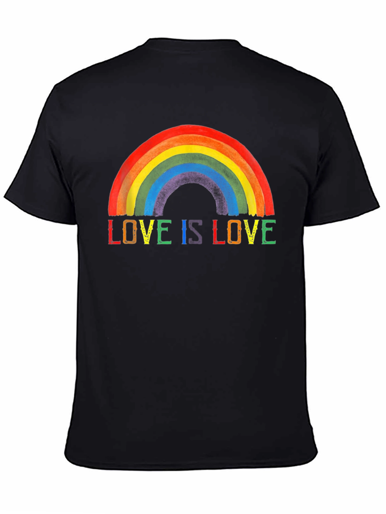 Love is Love Rainbow Pride Graphic Tee