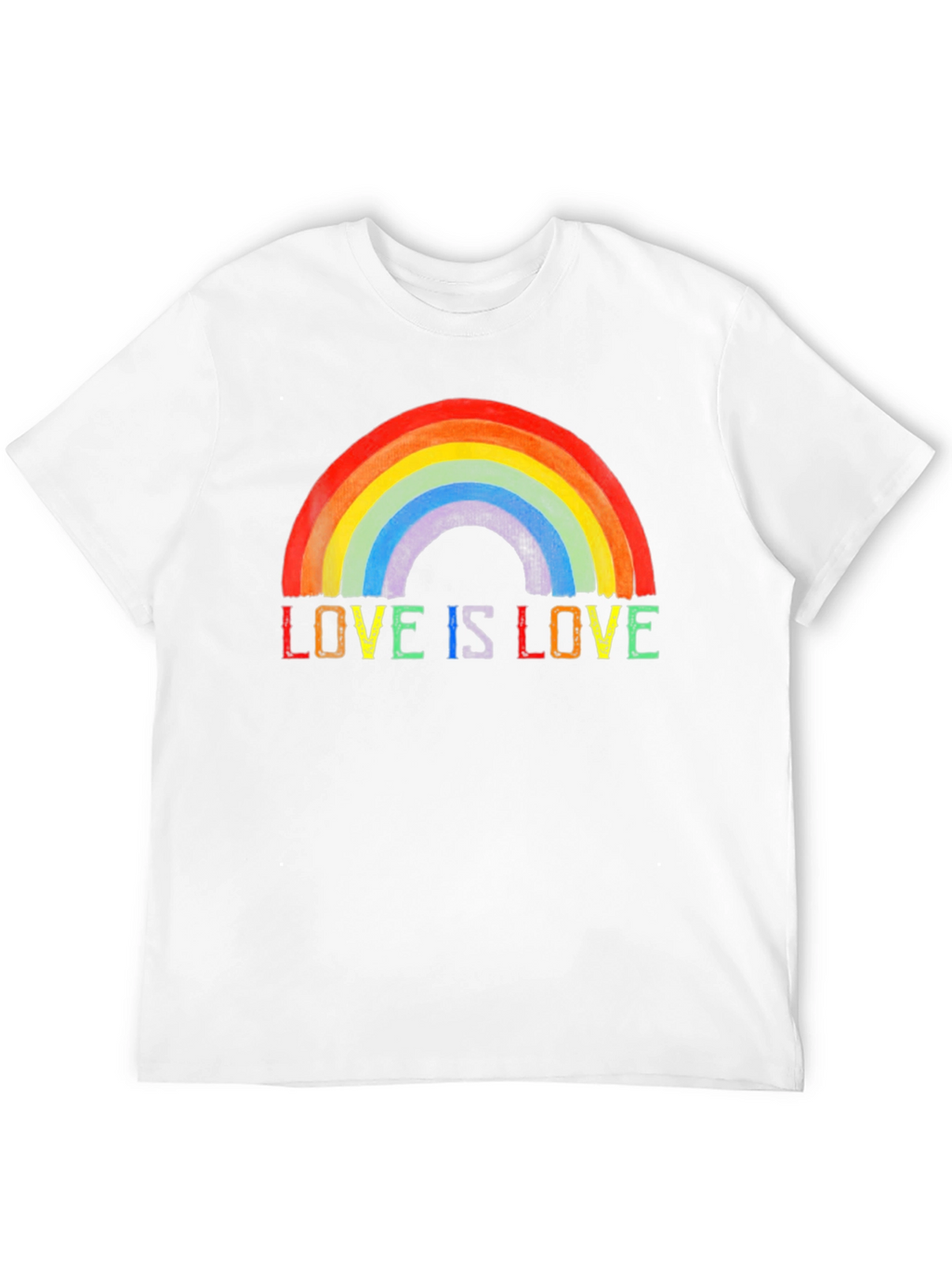 Love is Love Rainbow Pride Graphic Tee