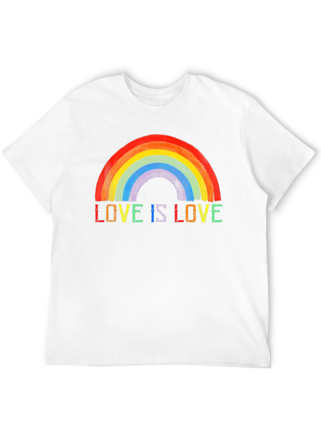 Love is Love Rainbow Pride Graphic Tee